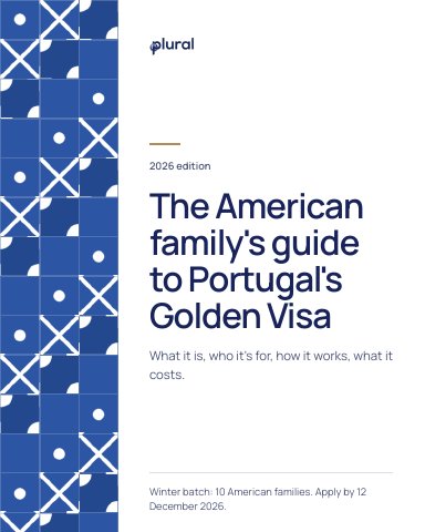 Cover of The American family's guide to Portugal's Golden Visa